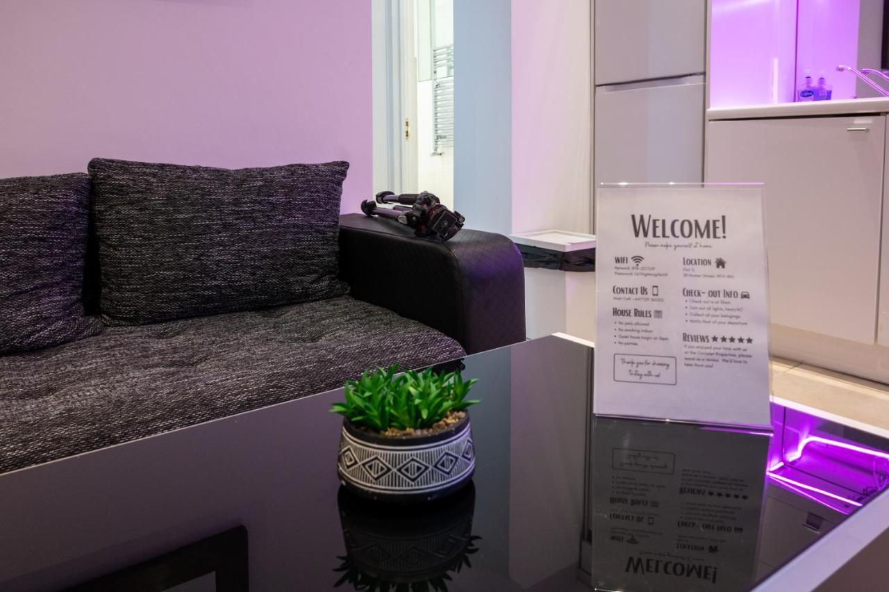 10 Min Walk Oxford St - Hyde Park Apartment London Ngoại thất bức ảnh